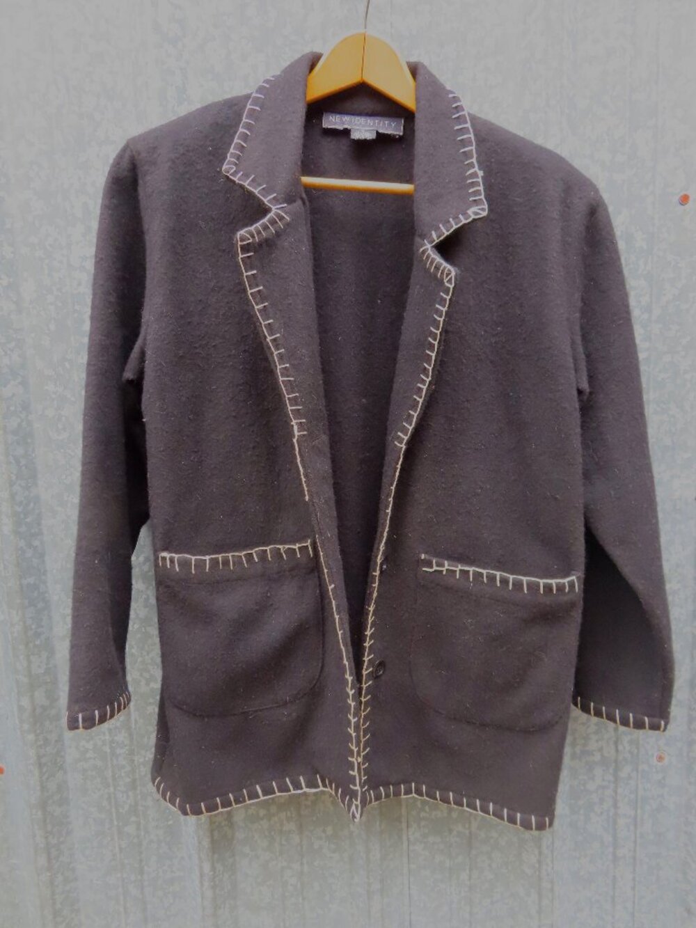 Wool Coat by New Identity